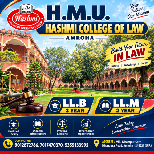 HASHMI COLLEGE OF LAW AMROHA